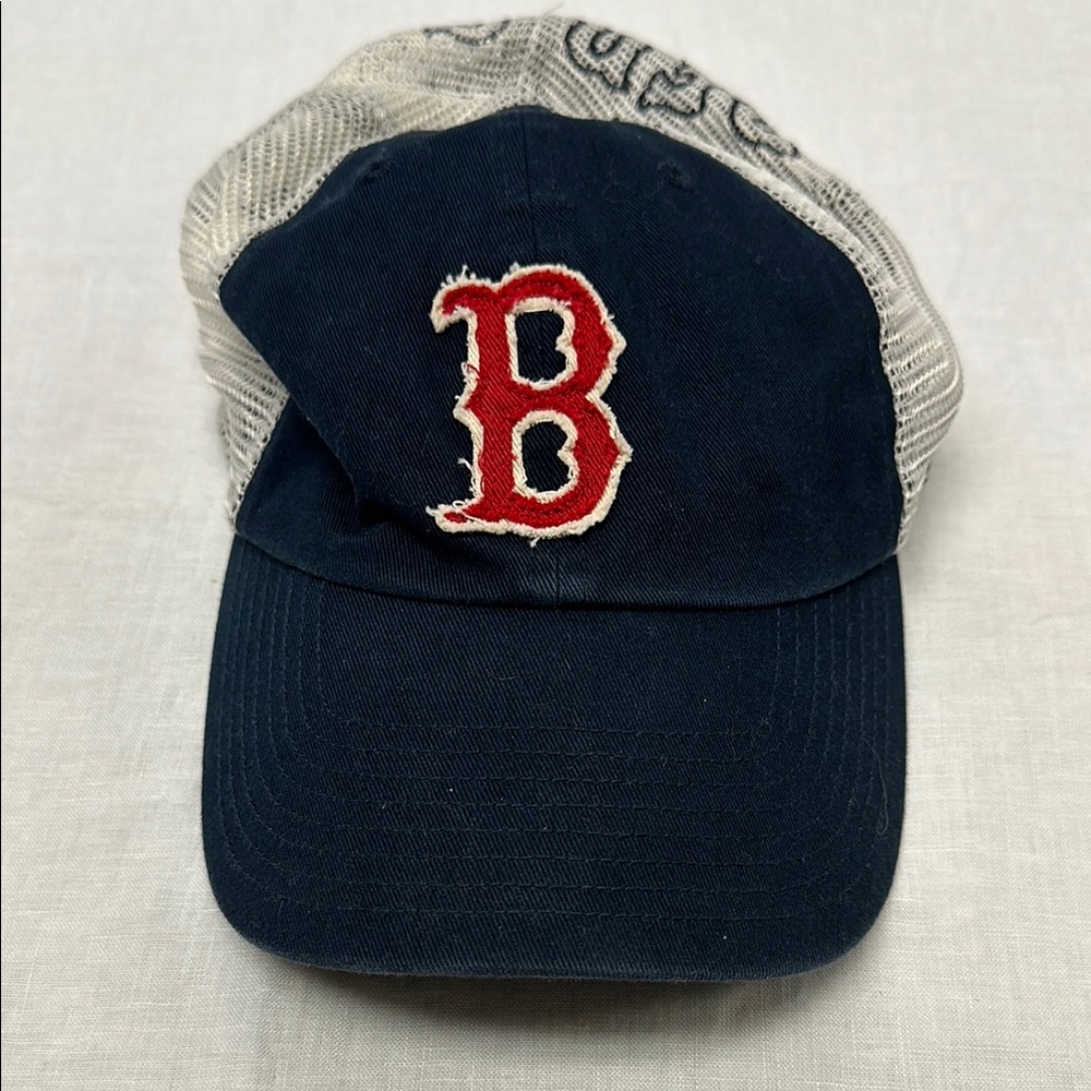 Boston Red Sox Navy Blue Trucker Hat